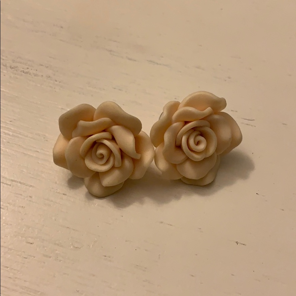 Floral earrings